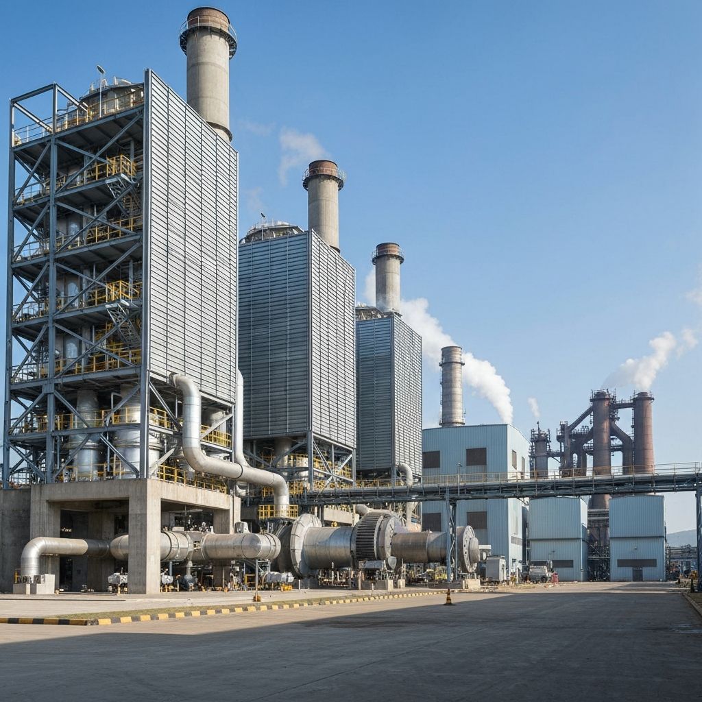 Captive Power Plants in Steel Manufacturing: Energy Independence