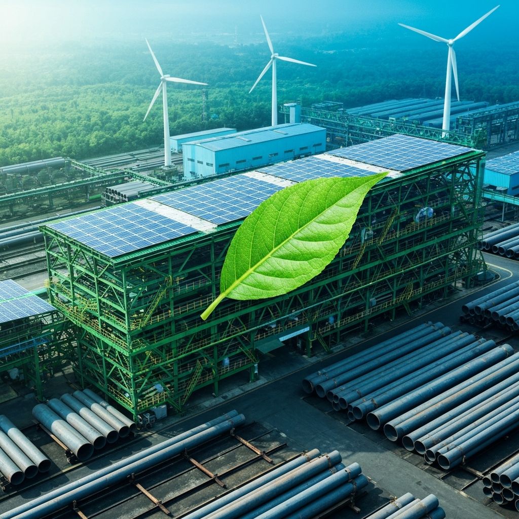 Green Steel & Sustainability in Pipe Manufacturing