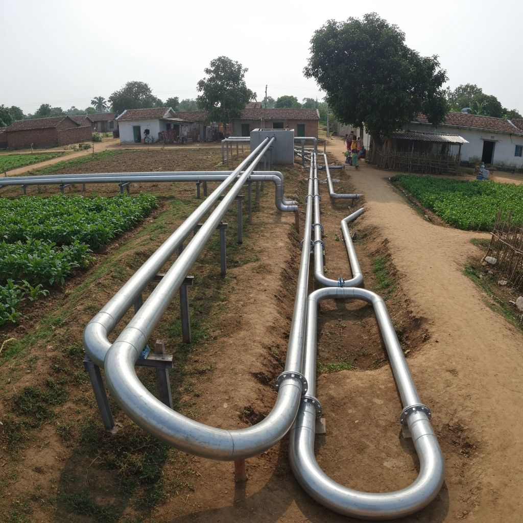 Jal Jeevan Mission & Steel Pipes: Meeting India's Water Infrastructure Needs