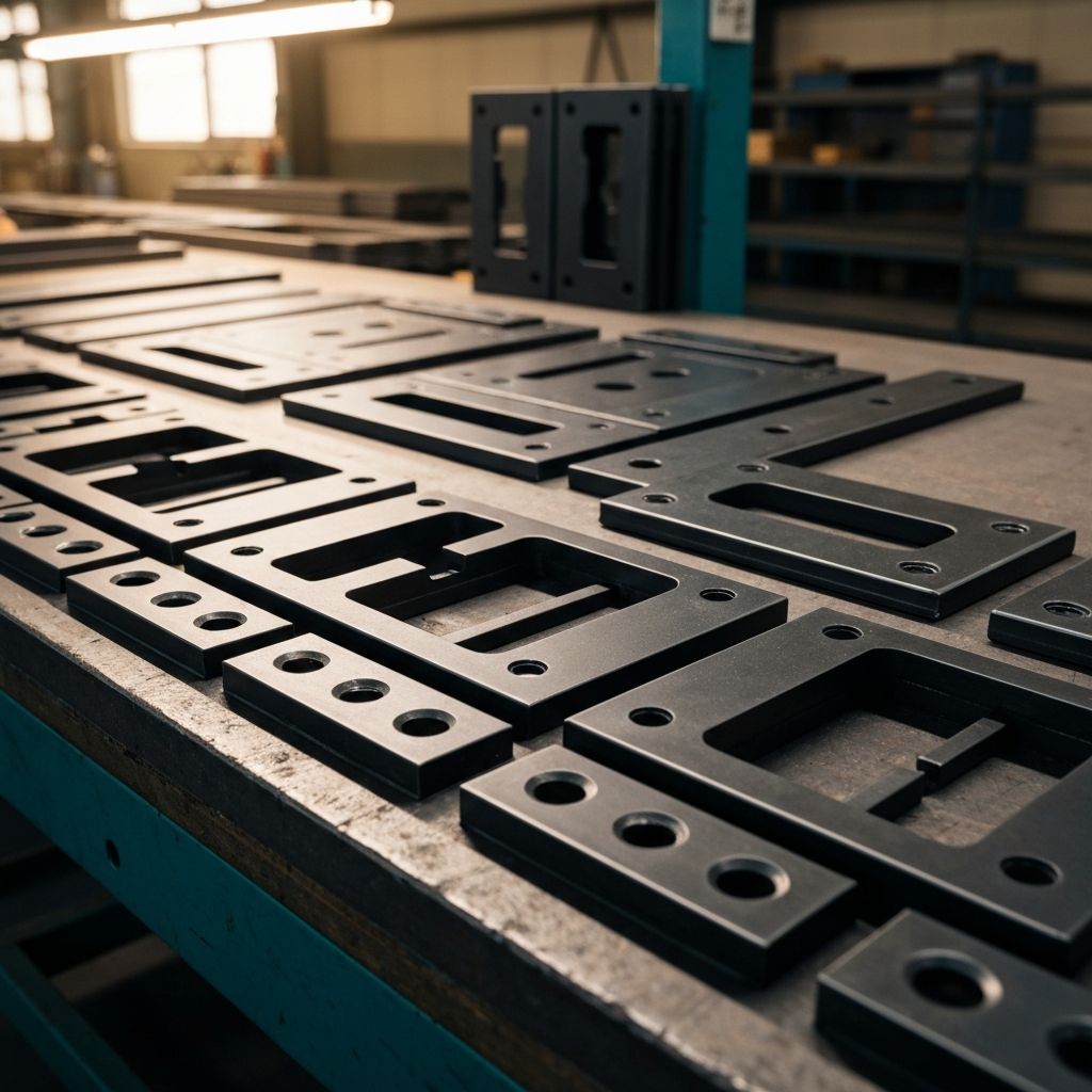 MS Lock Plates manufactured by Satyam Iron & Steel