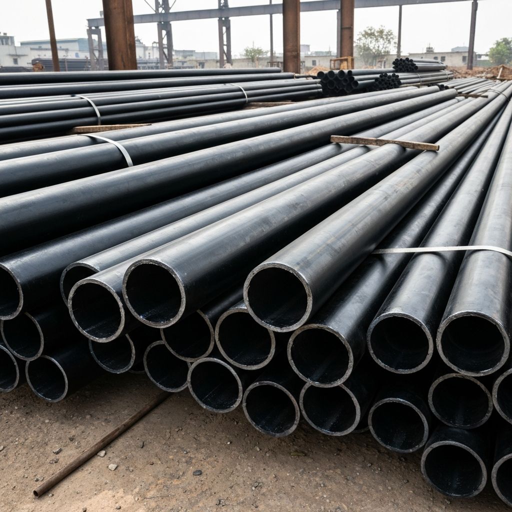 MS Black Pipe Suppliers: Uses & Applications