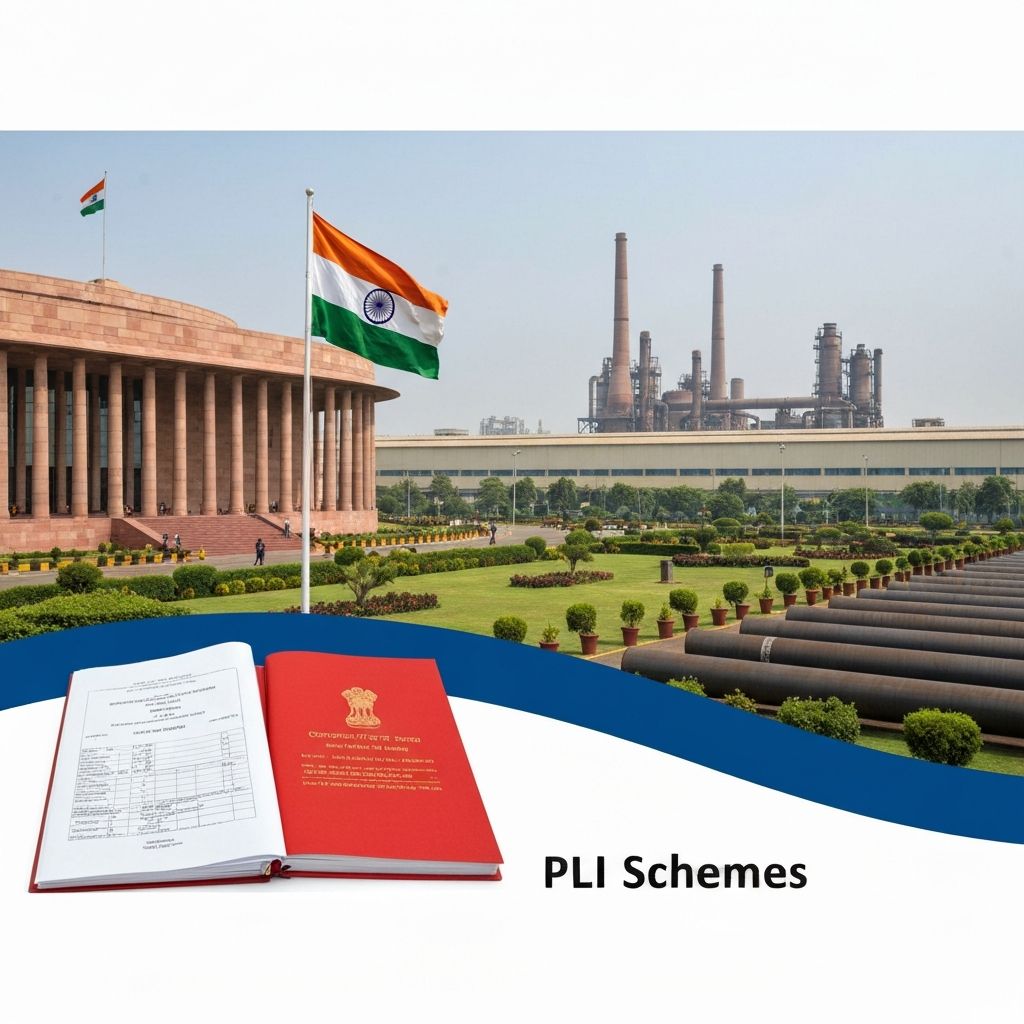 Government Policy & PLI Schemes for Steel Pipes