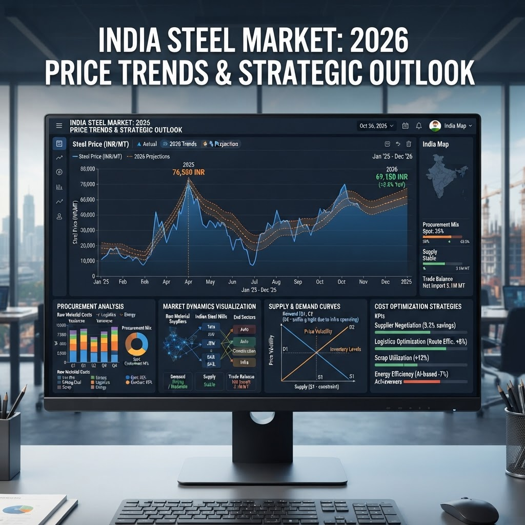 Steel Price Trends in India 2026: What Every Procurement Manager Should Know