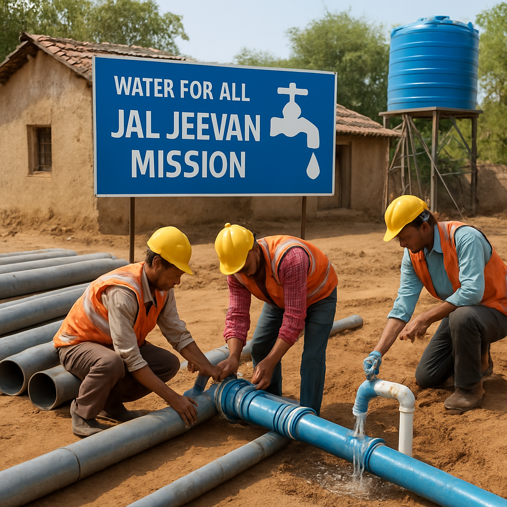 Water for All: Steel Pipes in India's Jal Jeevan Mission
