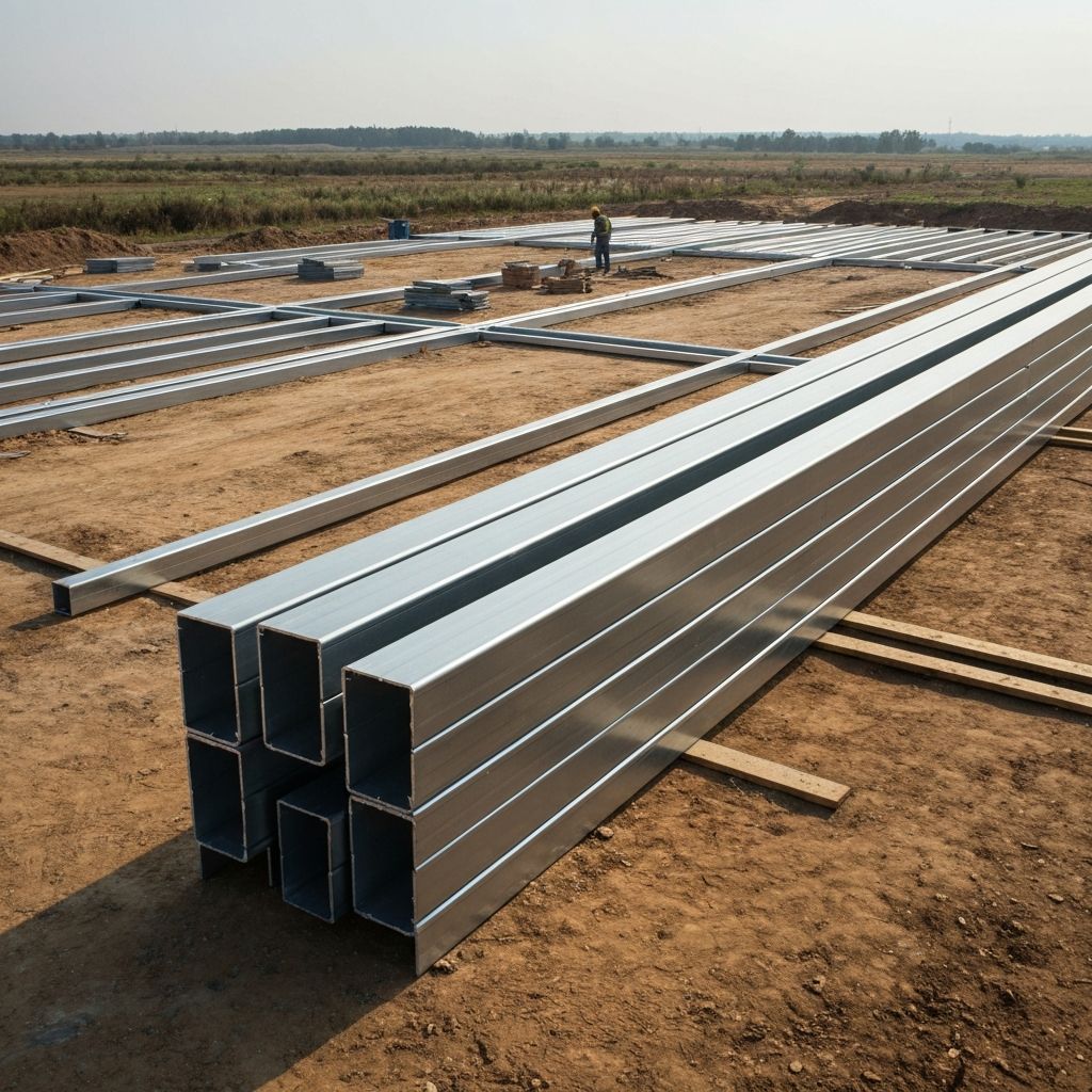 ERW Rectangular Pipes in Modular Construction