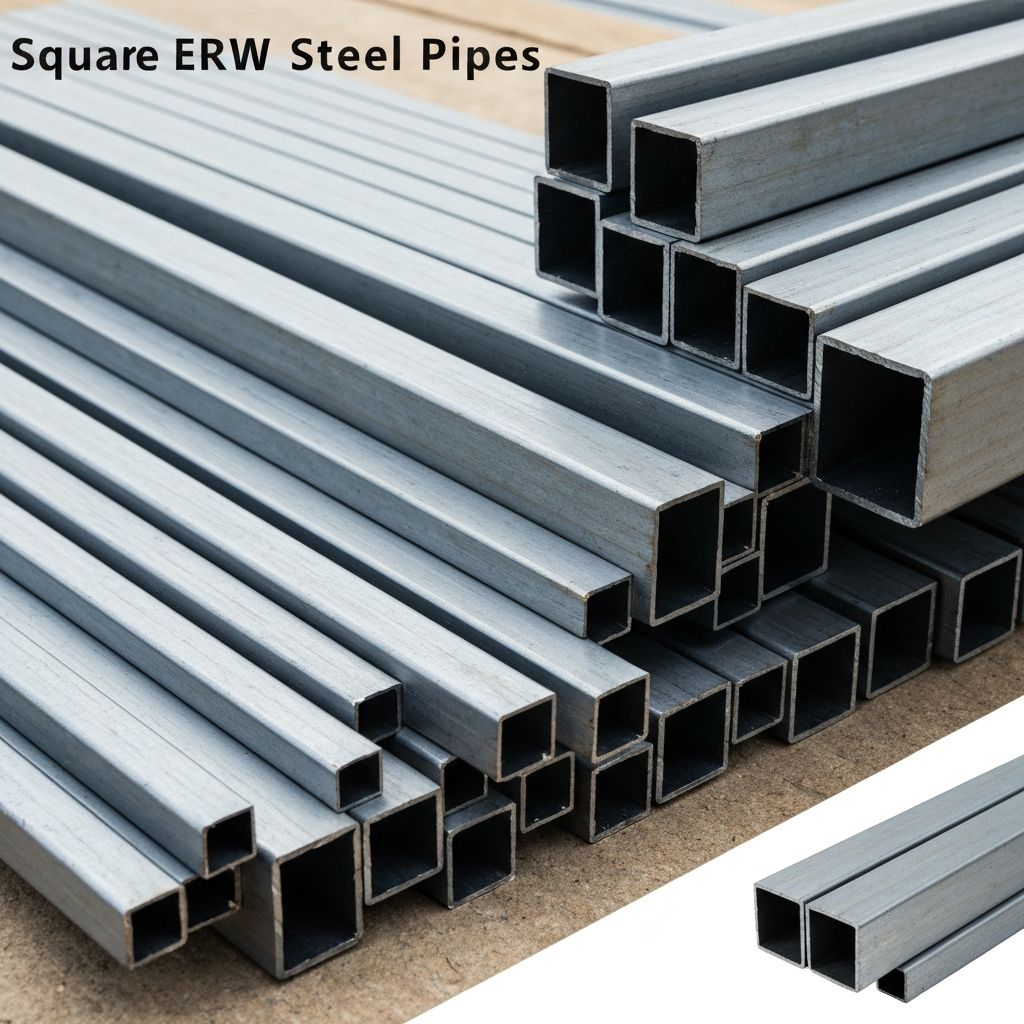 Square ERW Steel Pipes for Fabrication and Fencing